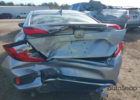 2020 Honda Civic Ex from USA, damaged, VIN 19XFC1F32LE200091